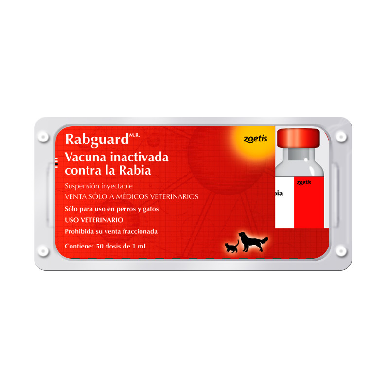 Vacuna canina/felina antirrábica RABGUARD