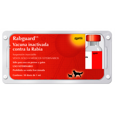 Vacuna canina/felina antirrábica RABGUARD