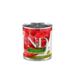N&D Quinoa Canine Pato y Coco 285gr