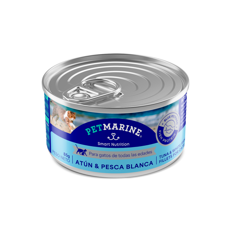 Pet Marine Atún & Pesca Blanca 85gr