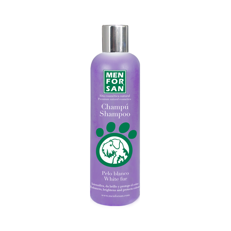 MENFORSAN Champu para perros de pelo blanco 300ml