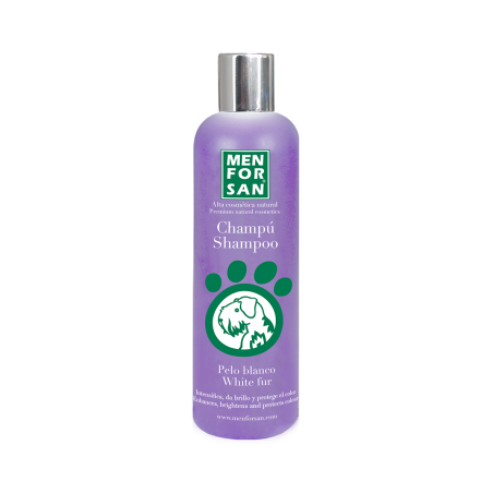 MENFORSAN Champu para perros de pelo blanco 300ml