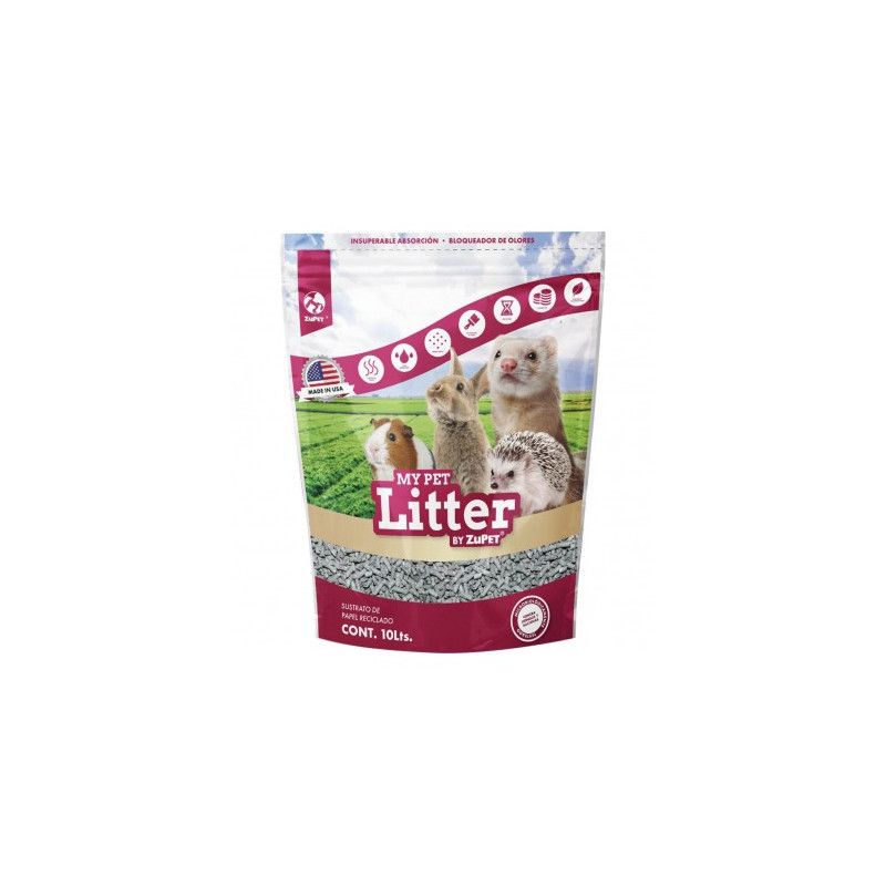 ZuPet Sustrato de Papel My Pet Litter 10lts ZuPet Sustrato de Papel My Pet Litter 10lts