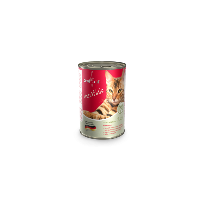 Bewicat Lata Meatinis Venado 0.4 kg Bewicat Lata Meatinis Venado 0.4 kg