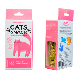 Galletas de Atún con hierba gatera 80g – Cats Snacks