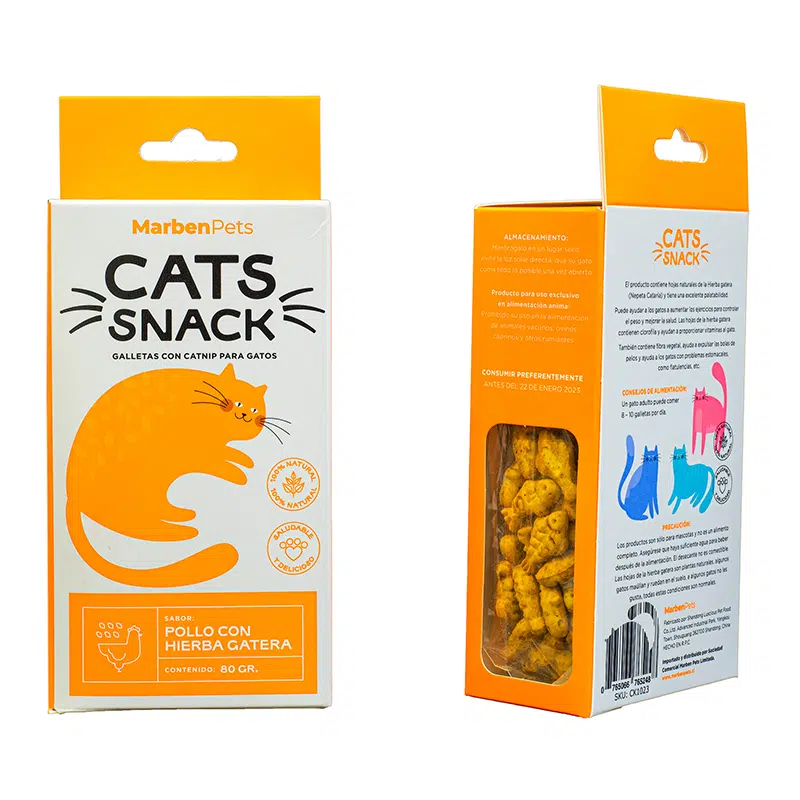 Galletas de Pollo con hierba gatera 80g – Cats Snacks Galletas de Pollo con hierba gatera 80g – Cats Snacks