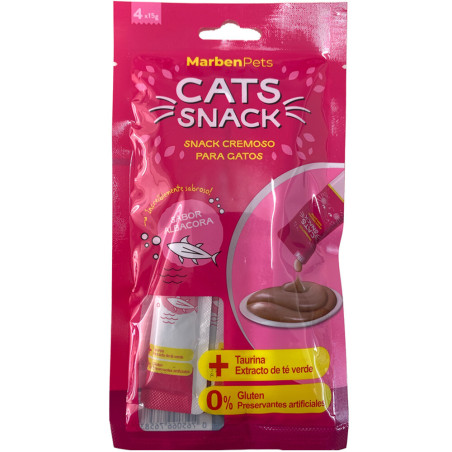 Cats Snack tubito cremoso sabor Albacora