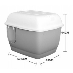 Arenero Baño Sanitario Cúpula Tiny 57.5x44x44 (MSP-102)