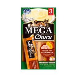 Mega Churu de pollo con zapallo (144gr)
