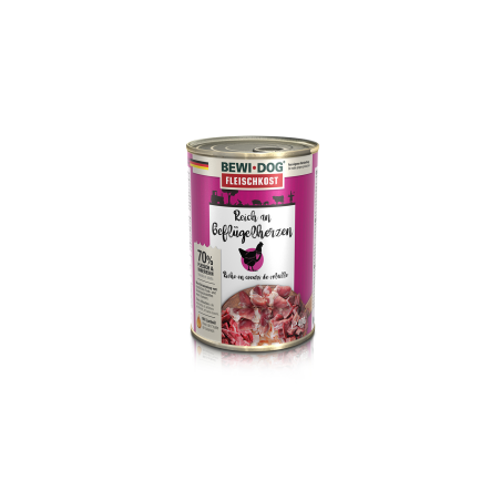Bewidog Rico en Corazones de Ave 400gr
