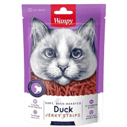 Wanpy SOFT DUCK JERKY STRIP 80 gramos