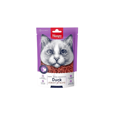 Wanpy SOFT DUCK JERKY STRIP 80 gramos