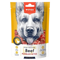 Wanpy MARBLED BEEF BITE 100 gramos